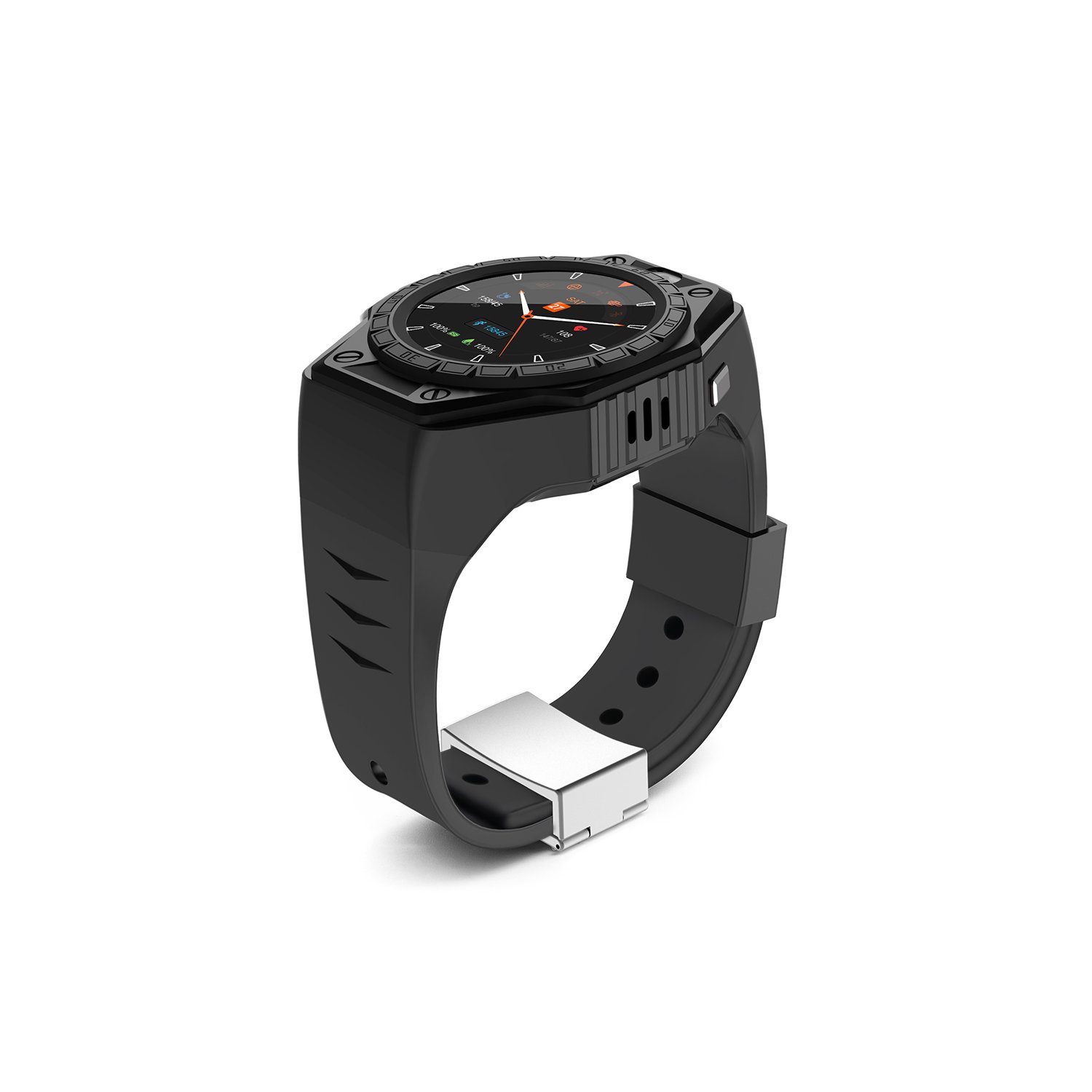 4G IPX8 waterproof Offender Tamper Proof GPS Tracker Smart Watch with Heart Rate Thermometer Photograph electric fence